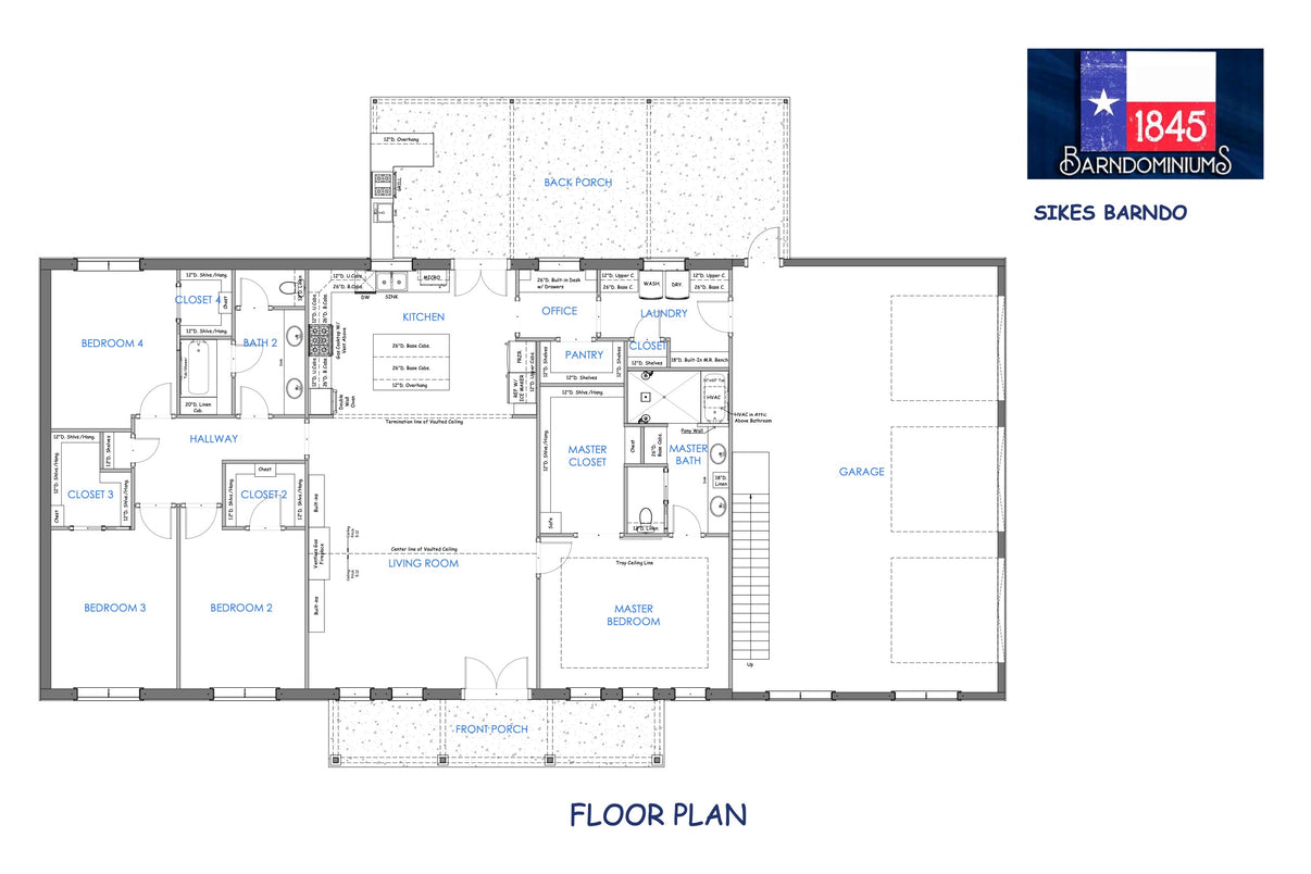 Sikes Kit Package 1845 Barndominiums